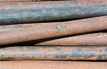 Rusty grunge pipes