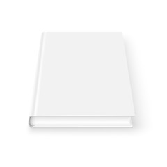 Blank book template.