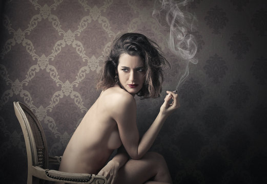 sexy smoker