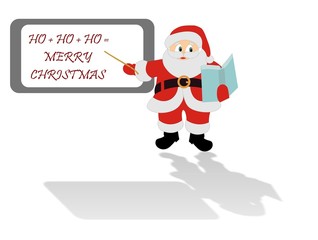 Santa Claus at school