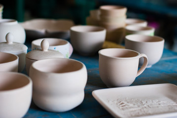 Fototapeta na wymiar Ceramic coffee cup