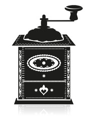 nostalgische Kaffeemühle