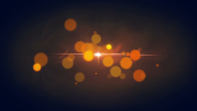 Elegant Orange Background - Abstract Motion Looping Background