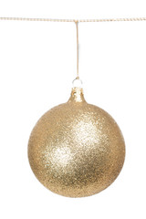 Christbaumkugel - gold