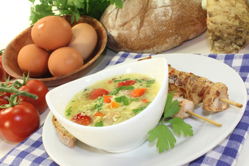 Hühnersuppe