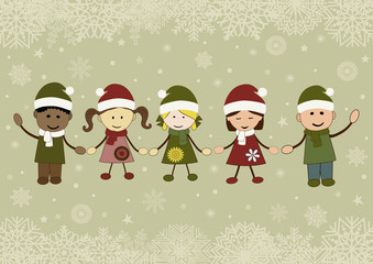 Christmas greeting card