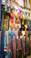 Fototapeta na wymiar Grand Bazaar Scarves