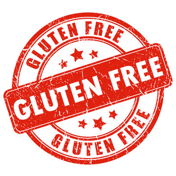 Gluten free vector stamp