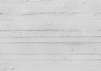Painted white wooden plank texture - Stock Image
