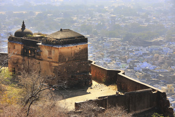 Naklejka premium Taragarh Fort, Bundi, India