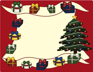 Weihnachtsgrußkarte