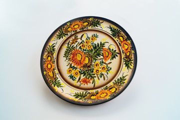 Tradional greek ceramic plate
