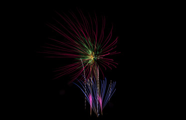 Fireworks Abstract