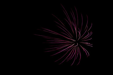 Obraz premium Fireworks Abstract