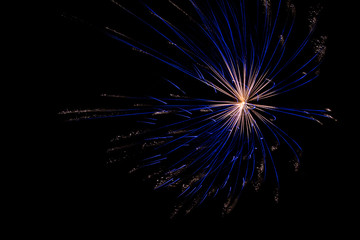 Fototapeta premium Fireworks Abstract