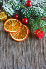 Christmas spicy composition.