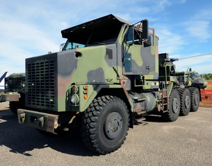 Obraz premium Modern army truck