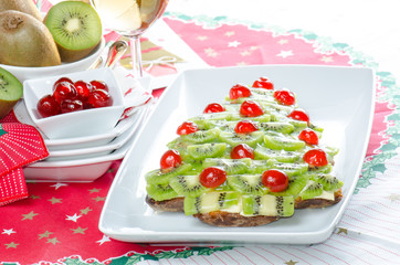 fruitcake for happy christmas