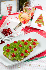 fruitcake for happy christmas