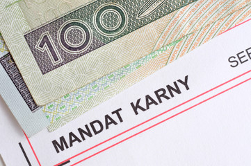 Mandat karny.