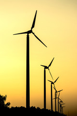 Wind Turbine silhouette