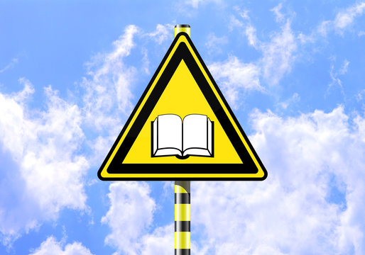 BOOK ROAD SIGN