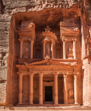 The treasury in Petra