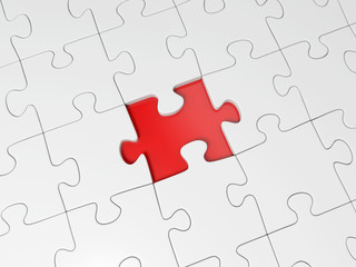 Fototapeta premium Puzzle