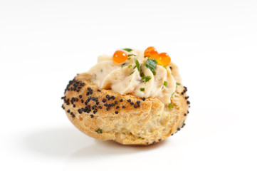 Chou au saumon