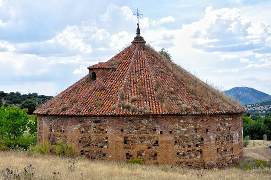 Arqueolog&iacute;a industrial, Baritel de San Carlos en Almadenejos, Ciudad Real, Espa&ntilde;a