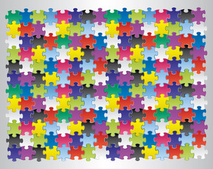 puzzle multicolors