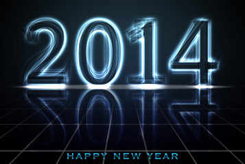 new year 2014 glow