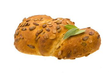 Bread with pumpkin seeds