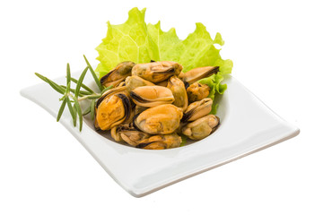 Marinated mussels