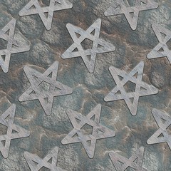 Stars. Seamless stone pattern.