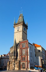 Fototapeta na wymiar view of Old Town of Prague