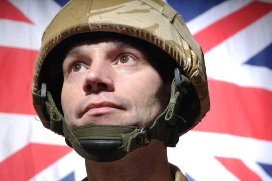 Soldier With Union Jack