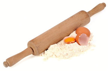 Rouleau, faine et oeuf