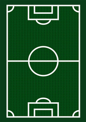 Football field vector