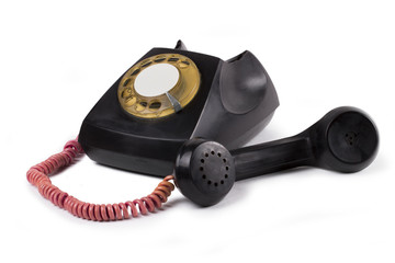 phone on the white background