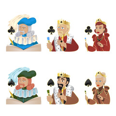 Jack, King And Queen, Playing Cards  - Isolated On White © milosdizajn