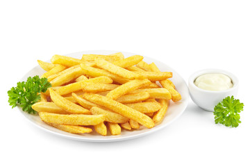 Pommes mit Mayonnaise