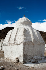 Buddhist stupa ( chorten ) at Himalaya