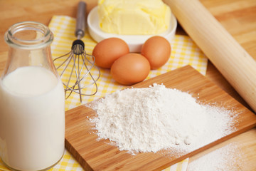 Ingredients for baking