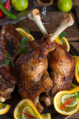 .geese meat for St. Martin's Day