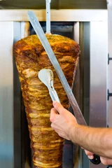 Kebab - heißer Döner mit frischen Zutaten © Kzenon