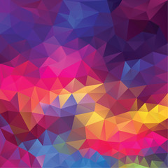 Abstract geometrical triangles background