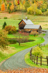 Rural Landscape in Autumn