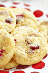 White Chocolate Chip Cranberry Cookies