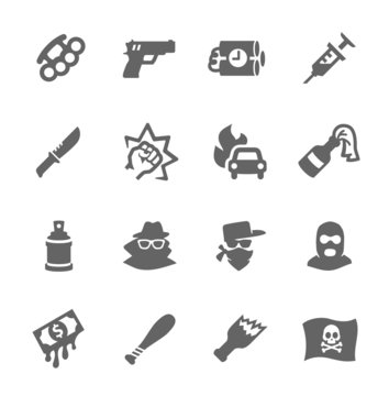 Crime Icons